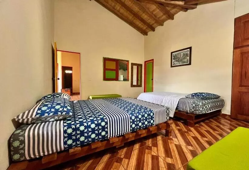 ペンション Residencia Artistica Y Hostal Los Colores