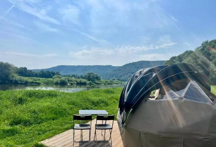 Aamiaismajoitus (B&B) Stern Kuppelzelt