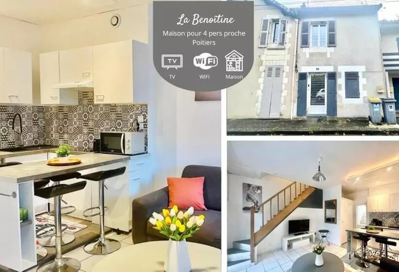 ペンション La Benoîtine   Jolie Maison à Saint Benoît