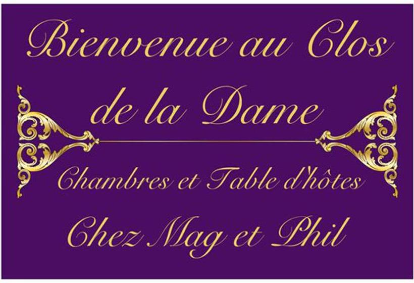 مبيت وإفطار Chambres D'hôtes Du Clos De La Dame