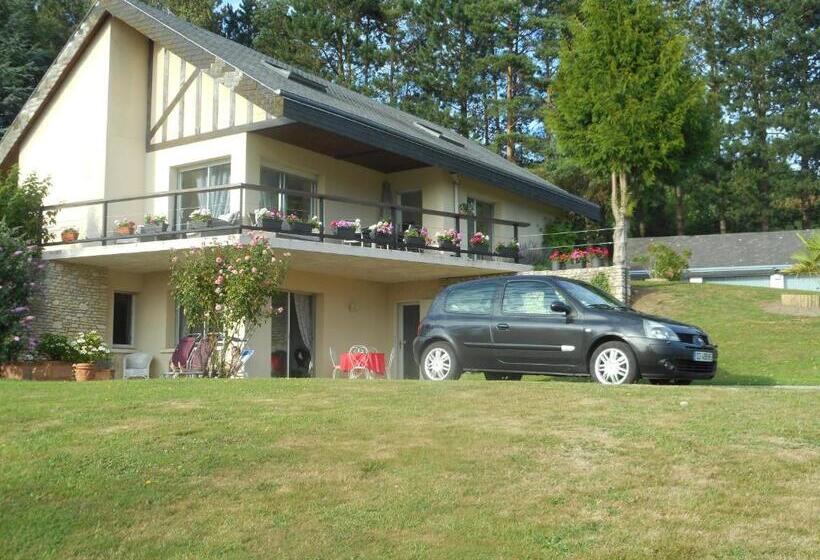 민박 Gadeyne Nathalie Le Chalet De Malvoue