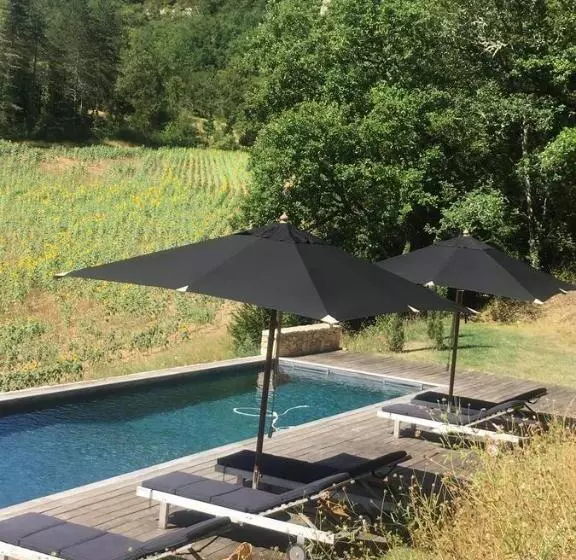 Aamiaismajoitus (B&B) Le Mas De Laval