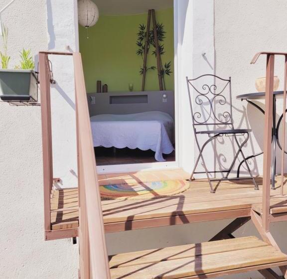 ベッドアンドブレックファースト Les Chambres D'hôtes D'eloïse, Piscine Privée