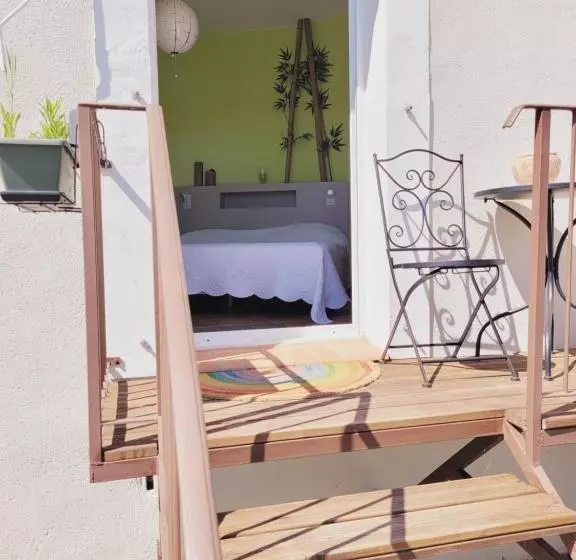 ベッドアンドブレックファースト Les Chambres D'hôtes D'eloïse, Piscine Privée
