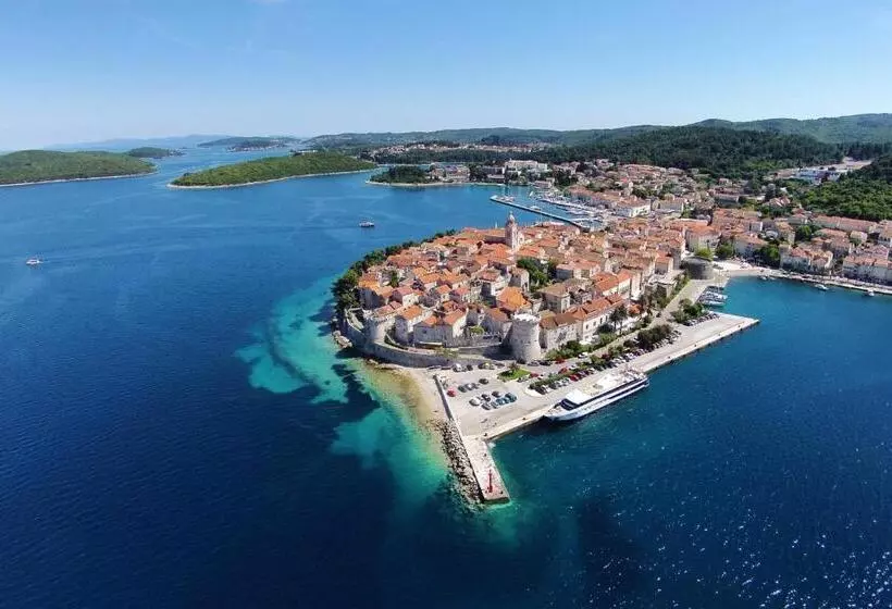 ホテル Double Room Korcula 4356c