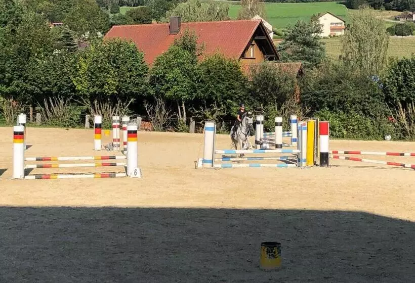 ホテル Pension & Reitschule Fuchsenhof