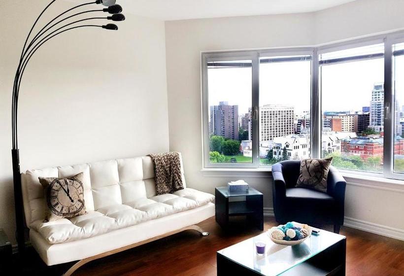 فندق Corporate Stays Downtown Ottawa Furnished Suites-laurier Ave