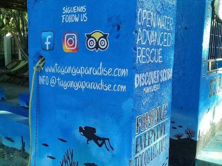 Retkeilymaja Taganga Paradise Hostal Diving