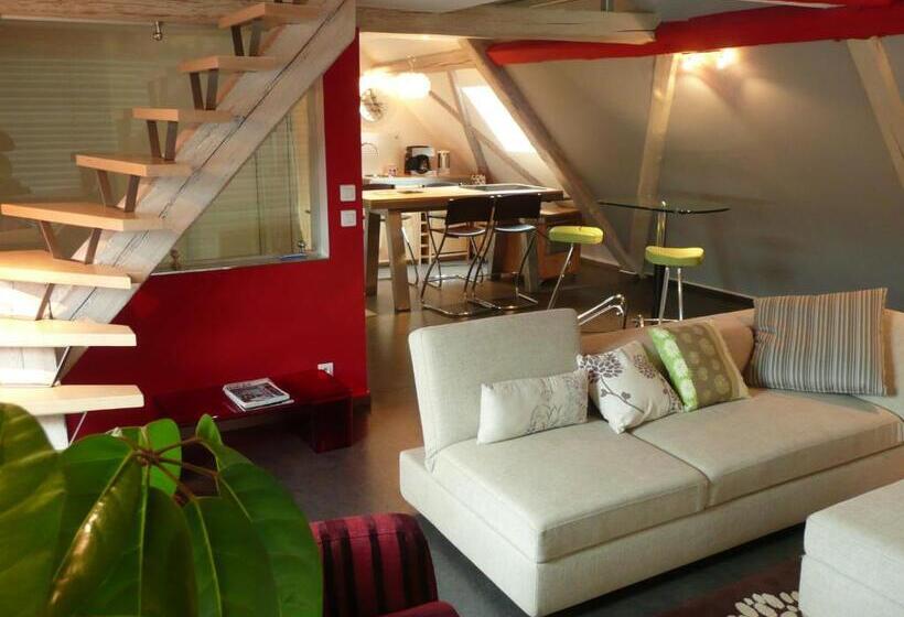 민박 Le Chat Rouge Chambres D'hôtes De Charme En Alsace
