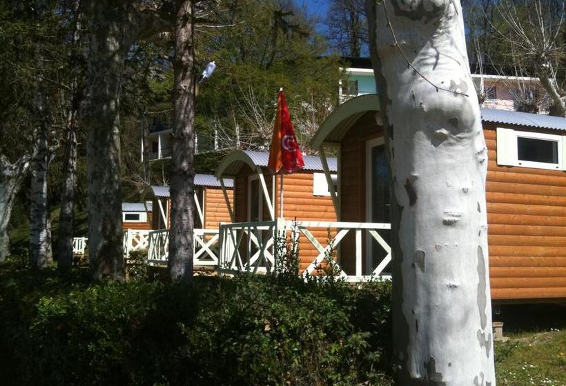 هتل Les Chambres Et Studios Camping Parc De Paletès