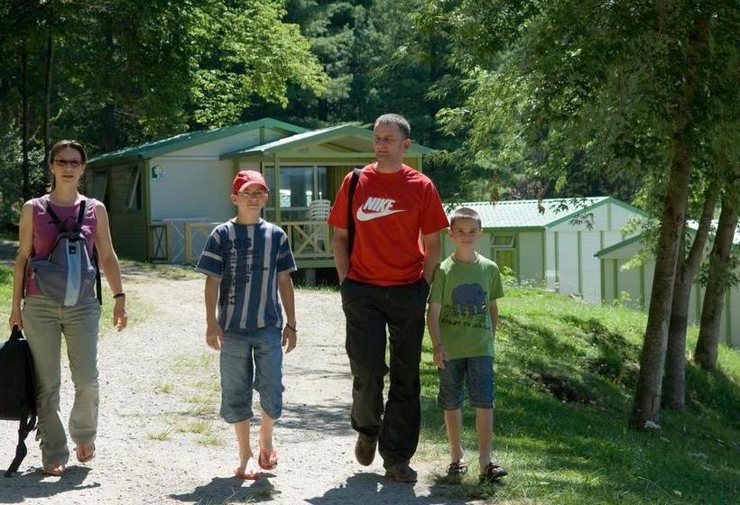 هتل Les Chambres Et Studios Camping Parc De Paletès