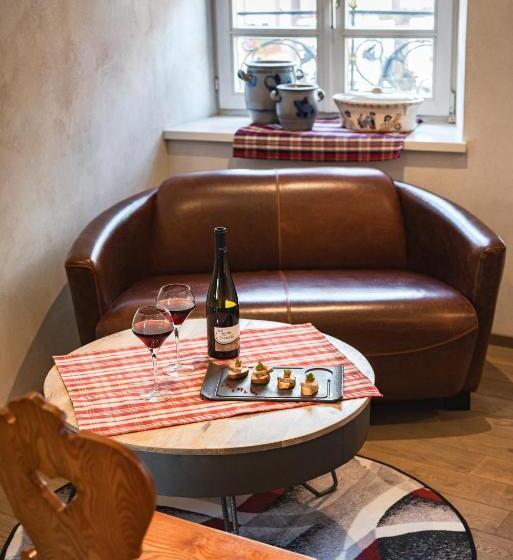 בית מלון כפרי La Couronne à Wissembourg