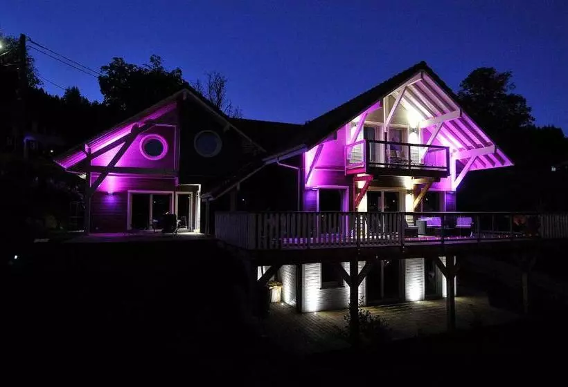 تختخواب و صبحانه Chambres D'hôtes Couleurs Bois & Spa