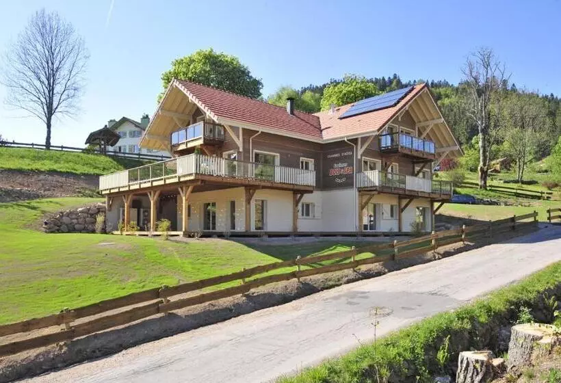 تختخواب و صبحانه Chambres D'hôtes Couleurs Bois & Spa