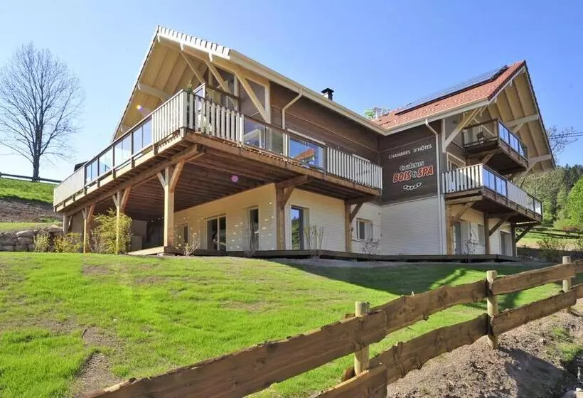 تختخواب و صبحانه Chambres D'hôtes Couleurs Bois & Spa
