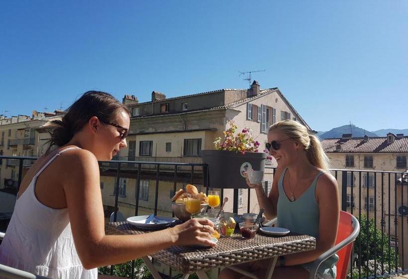 تختخواب و صبحانه Hôtel U Passa Tempu