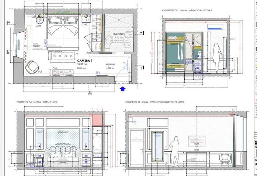 پانسیون Residenza Maglioni Al Bargello