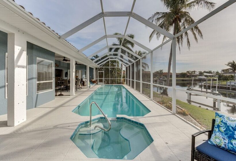 Steps To Canal: Punta Gorda Home W/ Private Pool