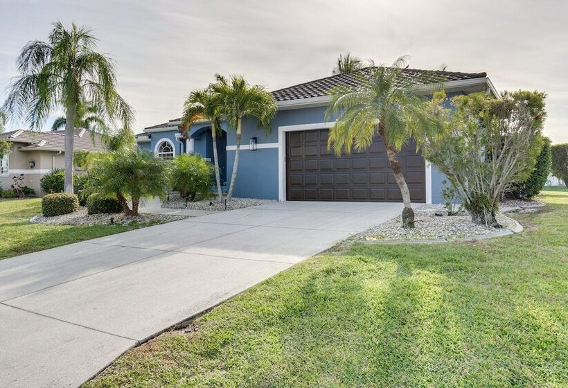 Steps To Canal: Punta Gorda Home W/ Private Pool