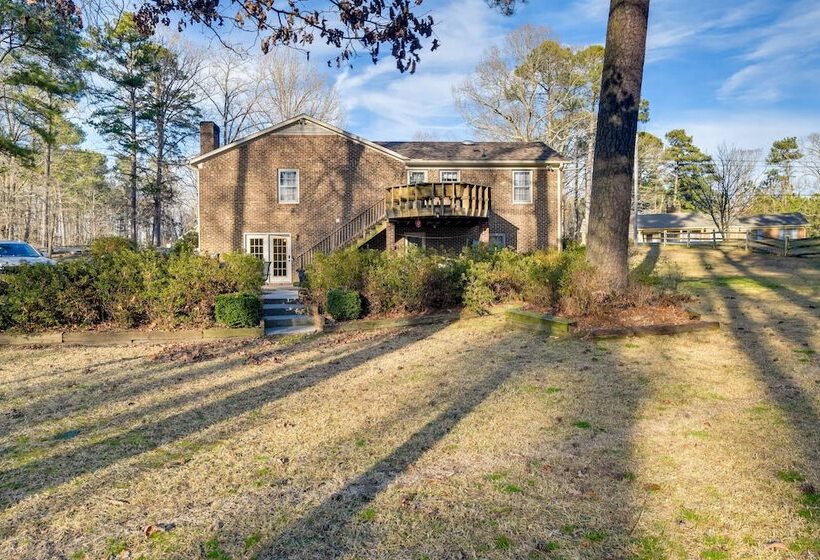 Charming Emporia Home W/ Deck & Patio!