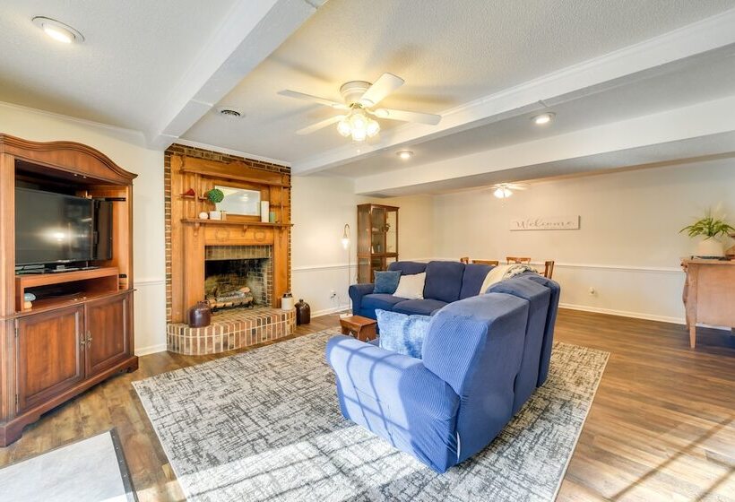 Charming Emporia Home W/ Deck & Patio!