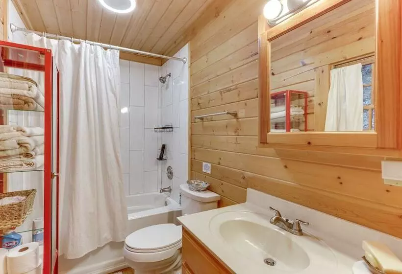 Toccoa Waterfront Hideaway:  Hot Tub & Fire Pit!