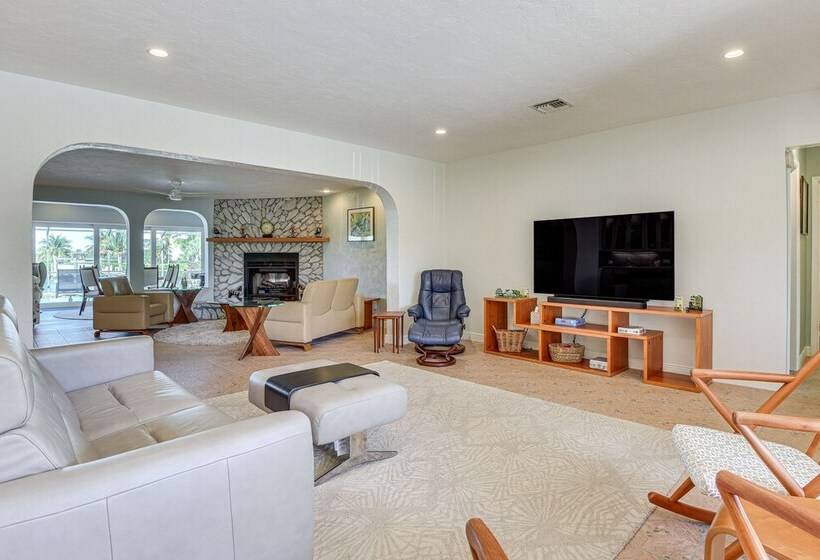 Waterfront Palmetto Home W/ Private Pool & Dock!