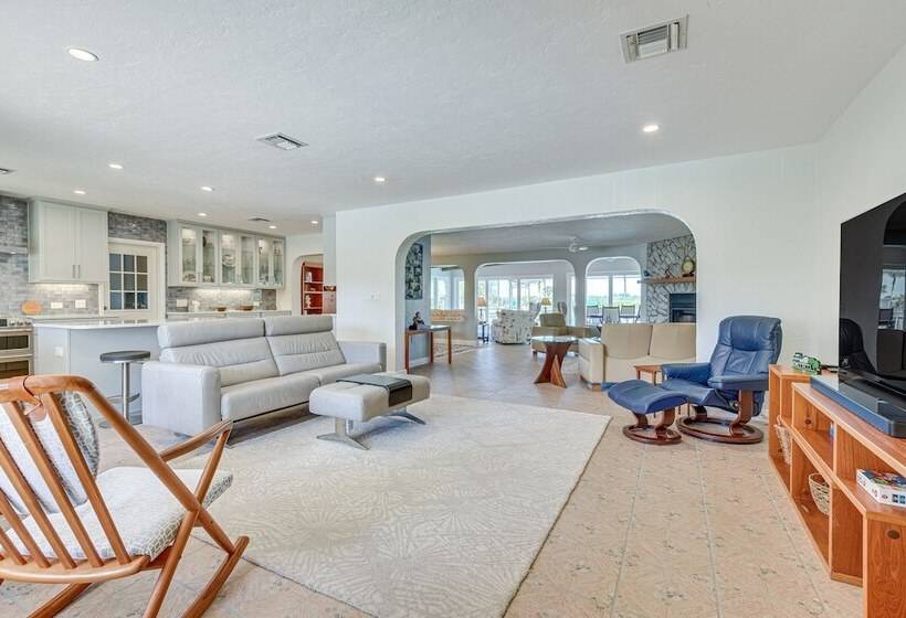 Waterfront Palmetto Home W/ Private Pool & Dock!