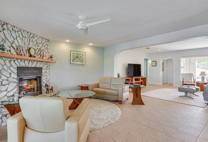 Waterfront Palmetto Home W/ Private Pool & Dock!