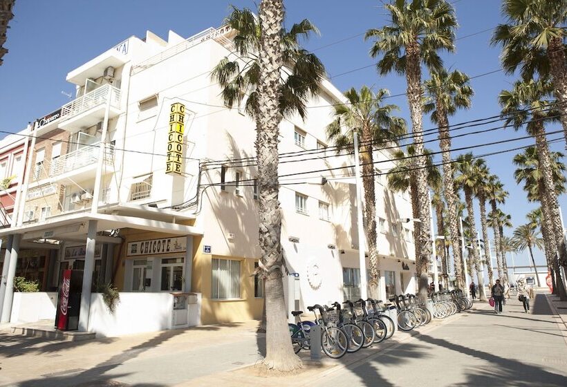 هتل Malvarrosa Beach Rooms