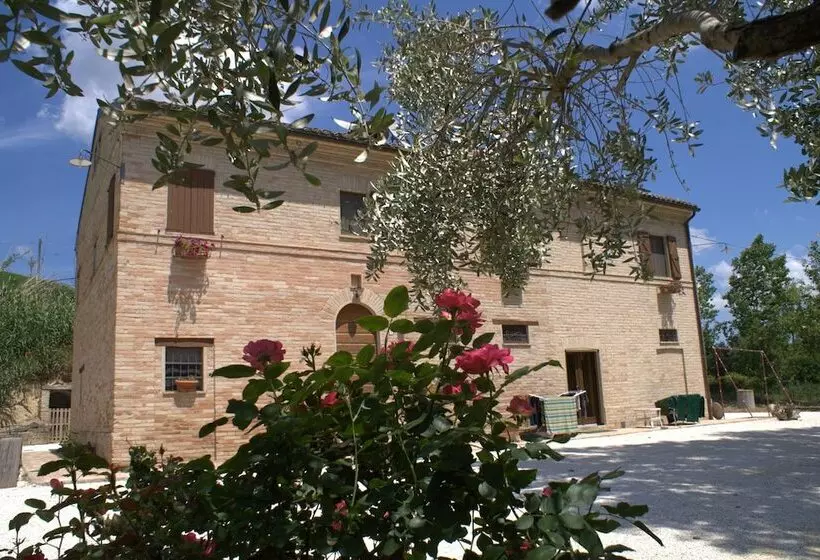 Aamiaismajoitus (B&B) Casa Il Girasole Con Piscina Nelle Marche