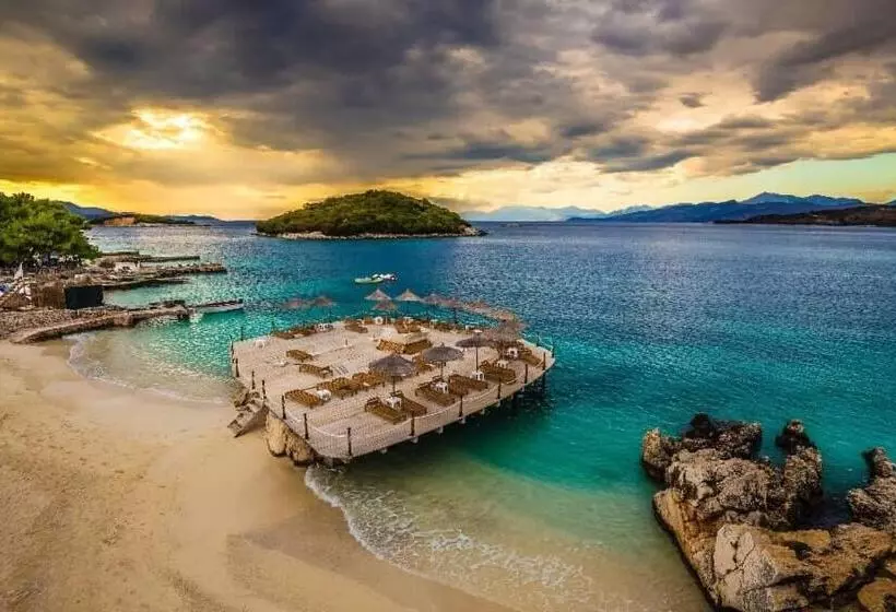 ベッドアンドブレックファースト Albania Dream Holidays Apartment Ksamil