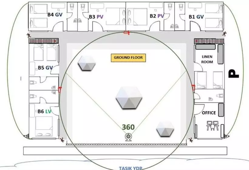 ホテル 1108 Carebin Slim River
