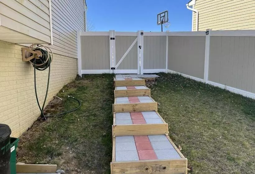 ペンション Luxurious Basement Guest Suite In Elkridge