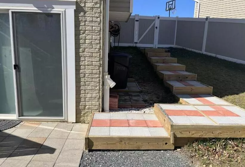 ペンション Luxurious Basement Guest Suite In Elkridge