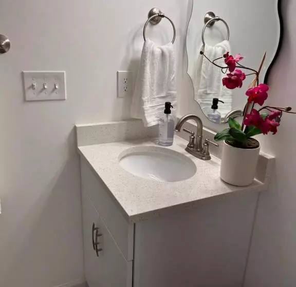 ペンション Luxurious Basement Guest Suite In Elkridge