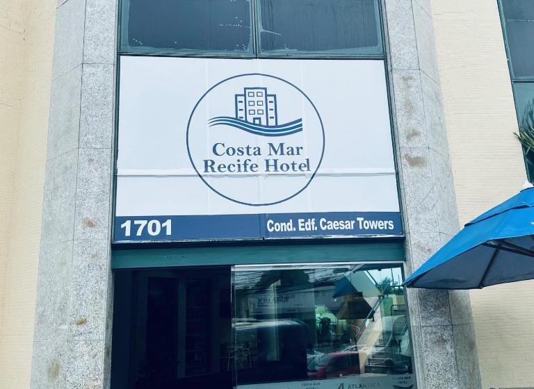 Flat 10 Andar Hotel Costa Mar Acesso Direto Praia