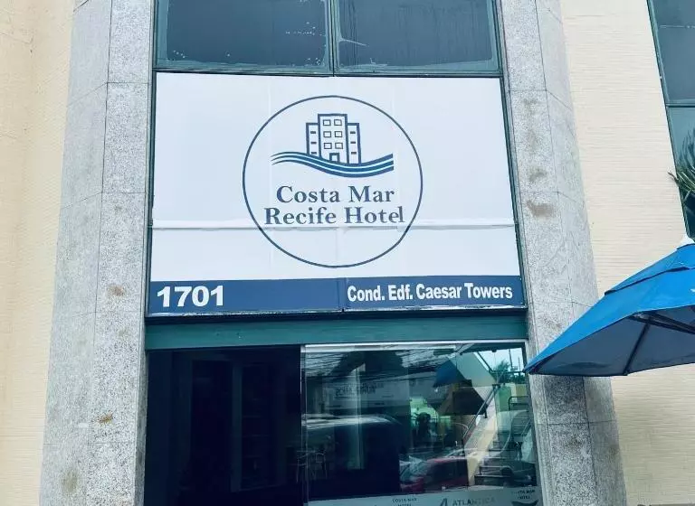 Flat 10 Andar Hotel Costa Mar Acesso Direto Praia