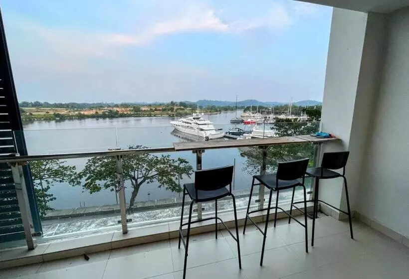 ホテル Nusajaya Puteri Harbour Malaysia 3 Bedroom With Marina View