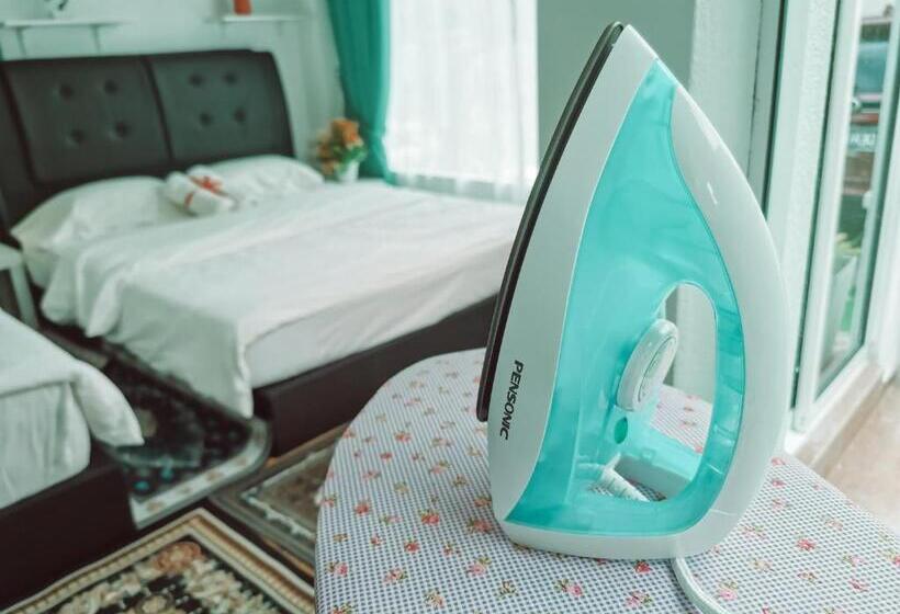 بنسيون Inap Idaman 5 With 2 Queen Bed In Kubang Kerian