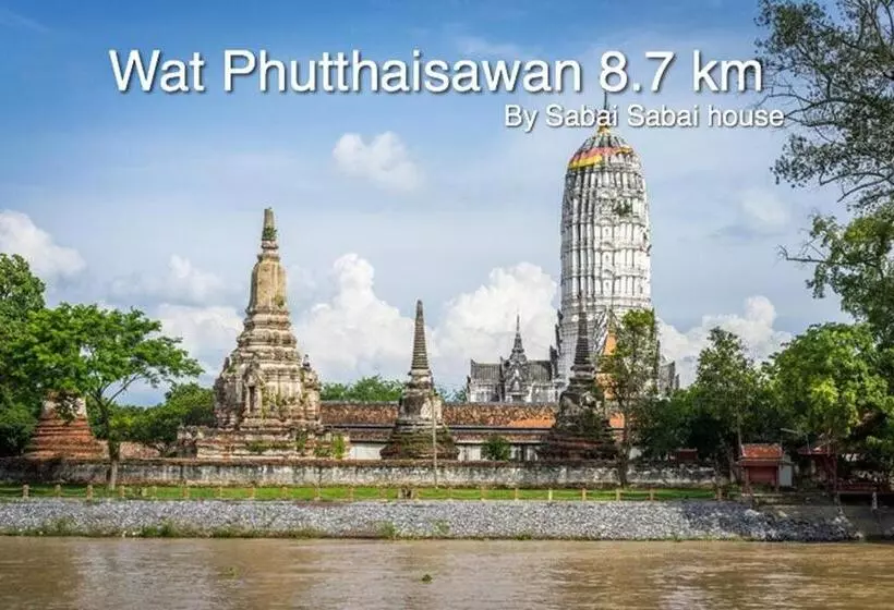 Modern Room At Sabai Sabai Homestay Ayutthaya