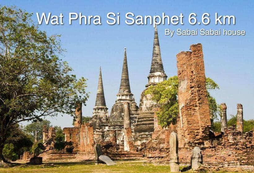 Modern Room At Sabai Sabai Homestay Ayutthaya