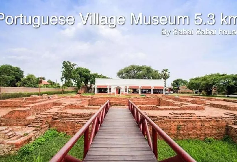 Modern Room At Sabai Sabai Homestay Ayutthaya