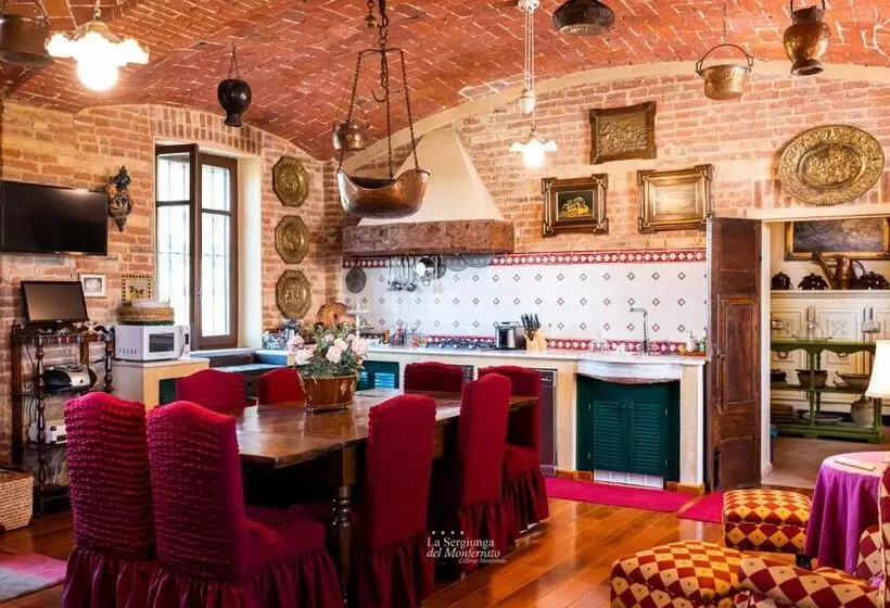 Aamiaismajoitus (B&B) La Sergiunga Del Monferrato