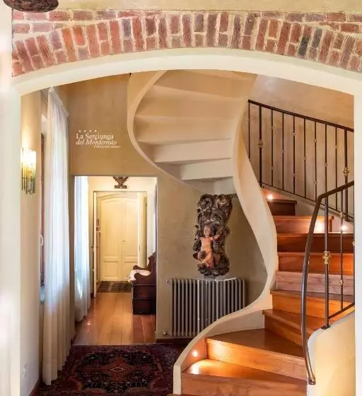 Aamiaismajoitus (B&B) La Sergiunga Del Monferrato