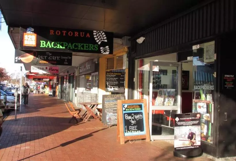 ユースホステル Rotorua Downtown Backpackers