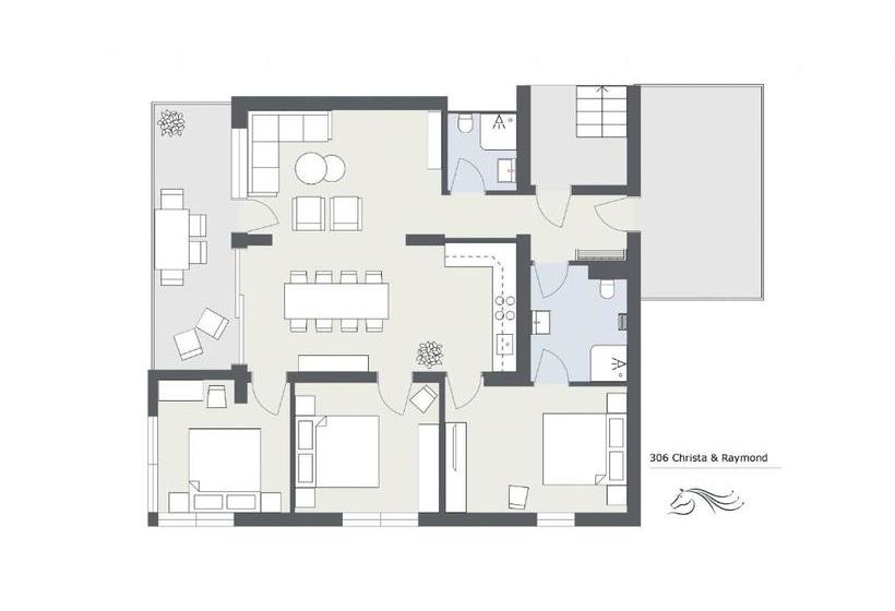 ベッドアンドブレックファースト Gasthof Drei Türme