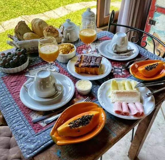 ユースホステル Pousada Chalés Jardim Das Bromélias   Visconde De Mauá