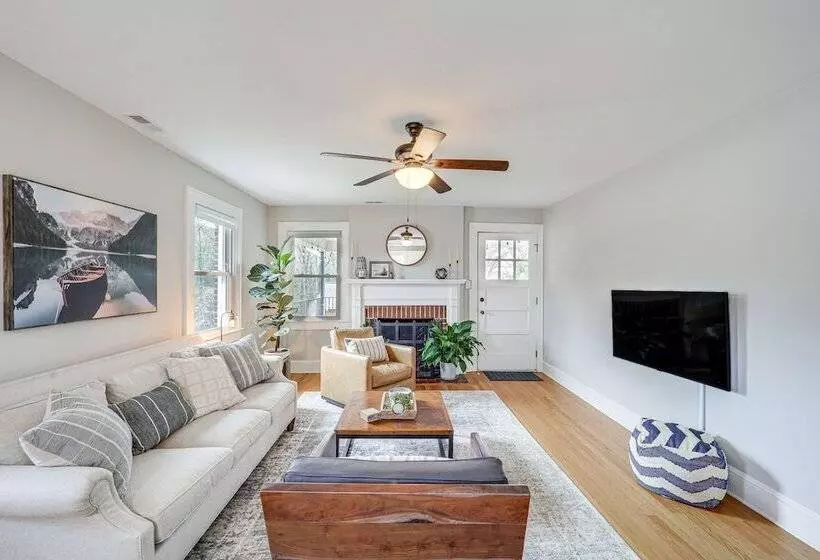 Historic Morganton Home W/ Patio & Fire Pit!