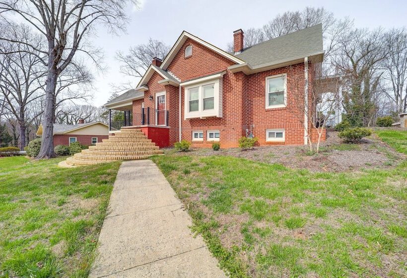 Historic Morganton Home W/ Patio & Fire Pit!